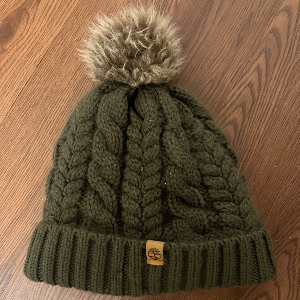 Timberland Olive Green Beanie